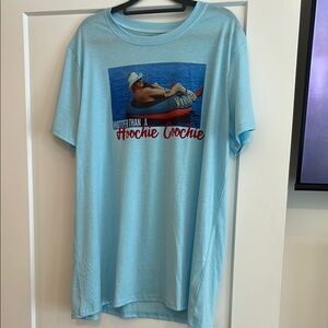Light Blue "Hotter than a Hoochie Coochie" T-Shirt